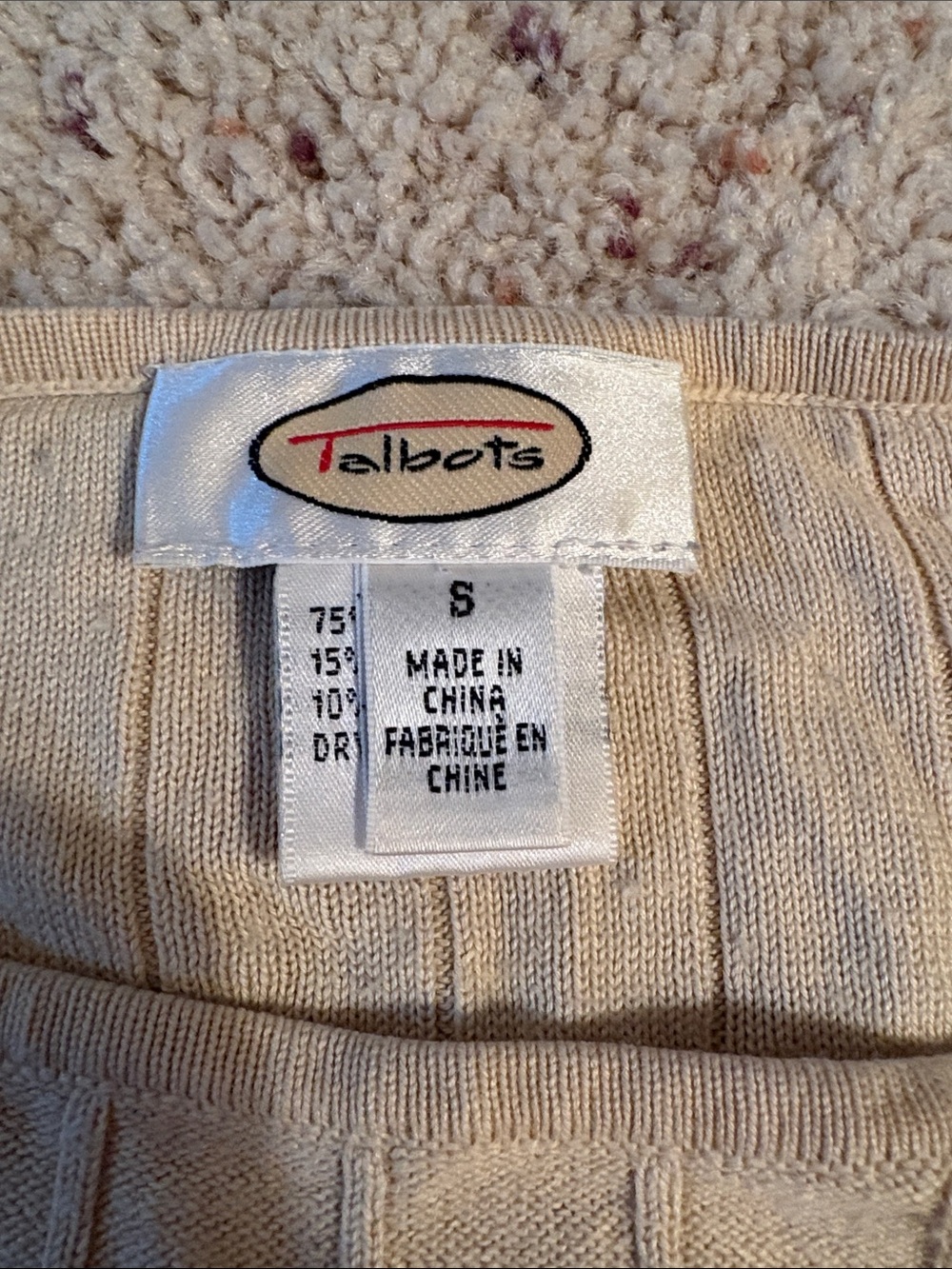 Talbots silk/cashmere blend sweater - Picture 2 of 4